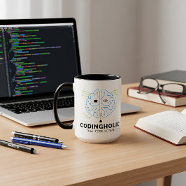 Juego de tazas para programadores y codificadores