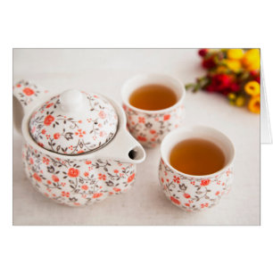 Juego de té de cerámica