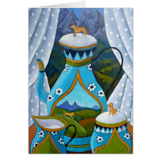 Juego de té de Labrador