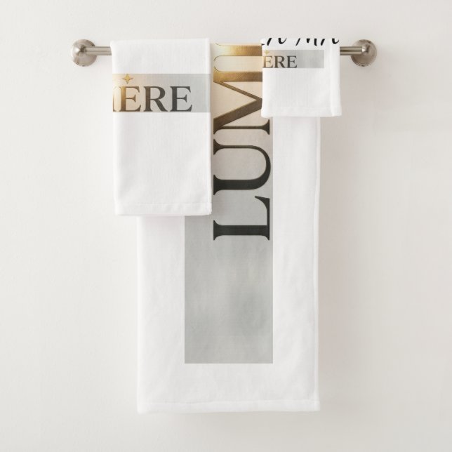 JUEGO DE TOALLAS   (In situ)