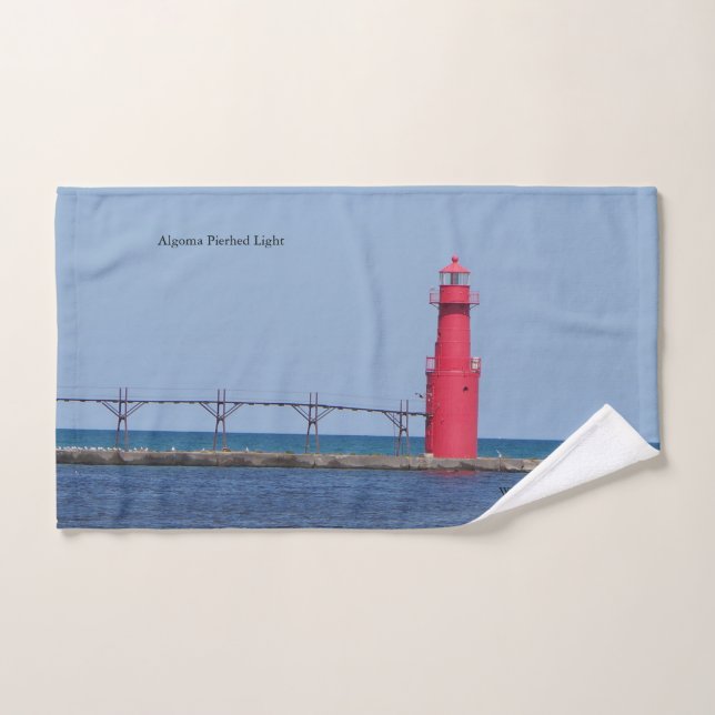 Juego de toallas Algoma Pierhead Light (Toalla de mano)