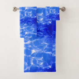 Juego de toallas Blue Ocean Swirl Dreams