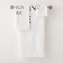 Juego de toallas de baño