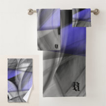 Juego de toallas de baño abstractas para hogar lav