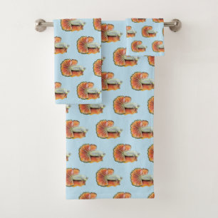 Juego de toallas de baño Betta Fish Bath