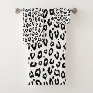 Juego de toallas de baño con estampado personaliza