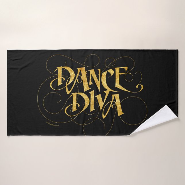 Juego de toallas de baño Dance Diva (Toalla de baño)