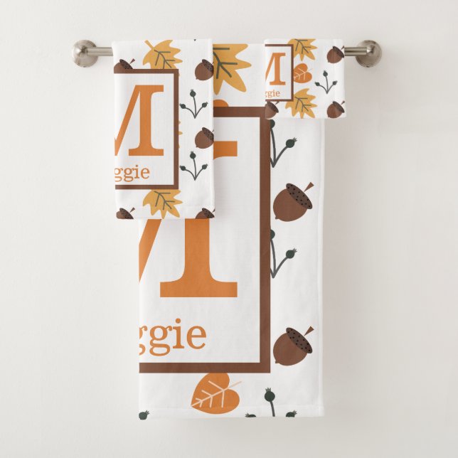 Juego de toallas de baño de caída (In situ)