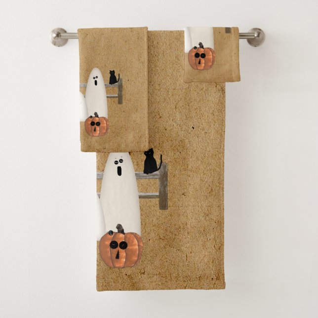 Juego De Toallas De Baño De Los Fantasmas Del País (In situ)