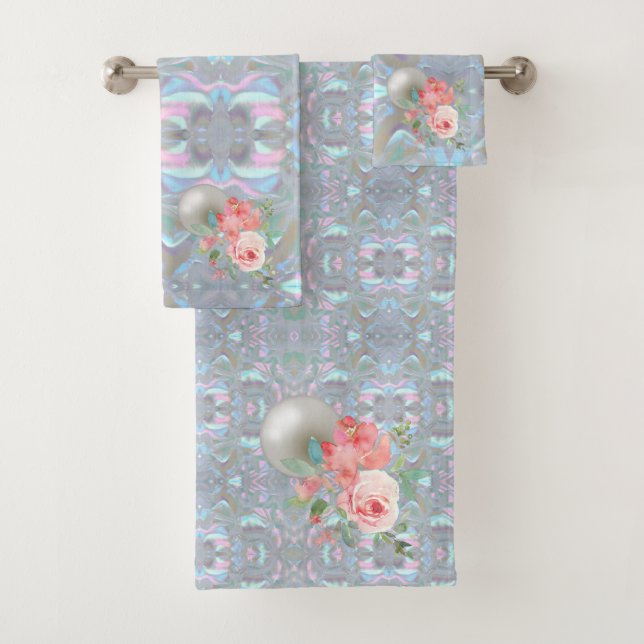 Juego de toallas de baño de lujo | Mímate con flor (In situ)