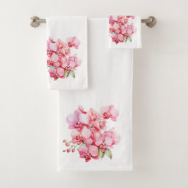 Juego de toallas de baño de lujo | Mímate con flor