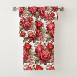Juego de toallas de baño de lujo   Mímate con flor