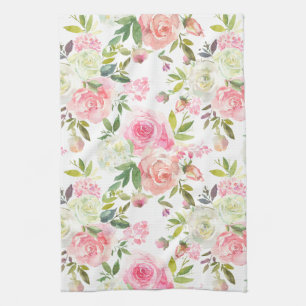 Juego de toallas de baño de lujo Mímate con flor