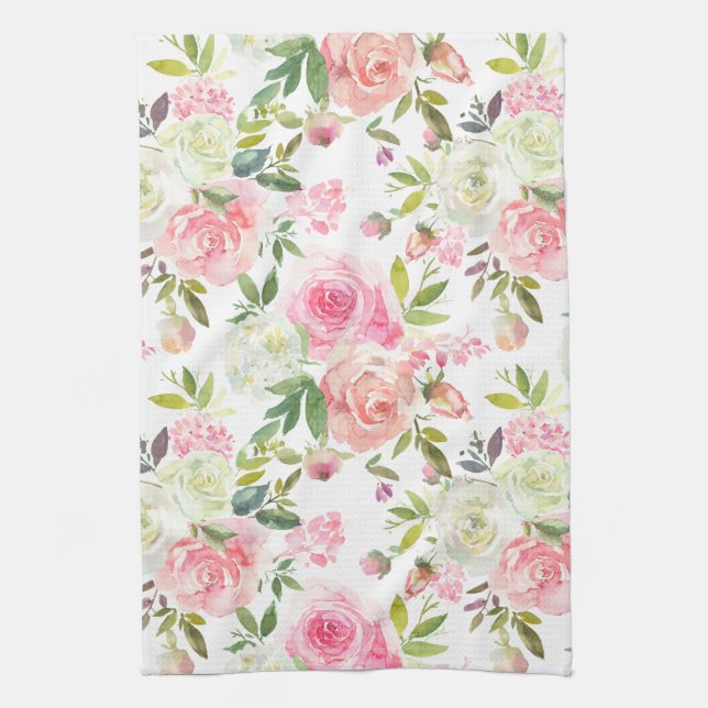 Juego de toallas de baño de lujo | Mímate con flor (Vertical)
