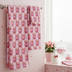 Juego de toallas de baño de magdalena