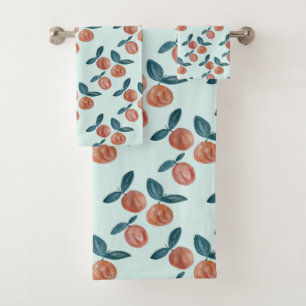 Juego de toallas de baño de mimbre de pintura de c