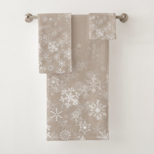 Juego de toallas de baño de Navidad de colores per