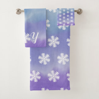 Juego de toallas de baño de Snowflake Joy