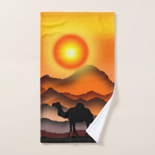 Juego De Toallas De Baño Del Desierto Del Camello