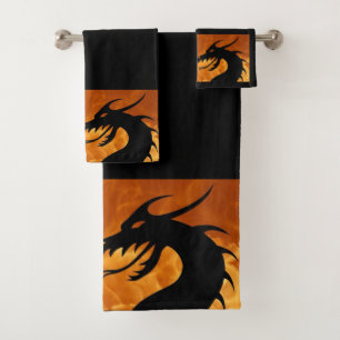 Juego de toallas de baño Dragon