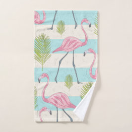 Juego de toallas de baño Flamingo