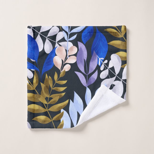 Juego de toallas de baño geométricas modernas en b (Toallita)