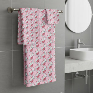 Juego de toallas de baño Kitty
