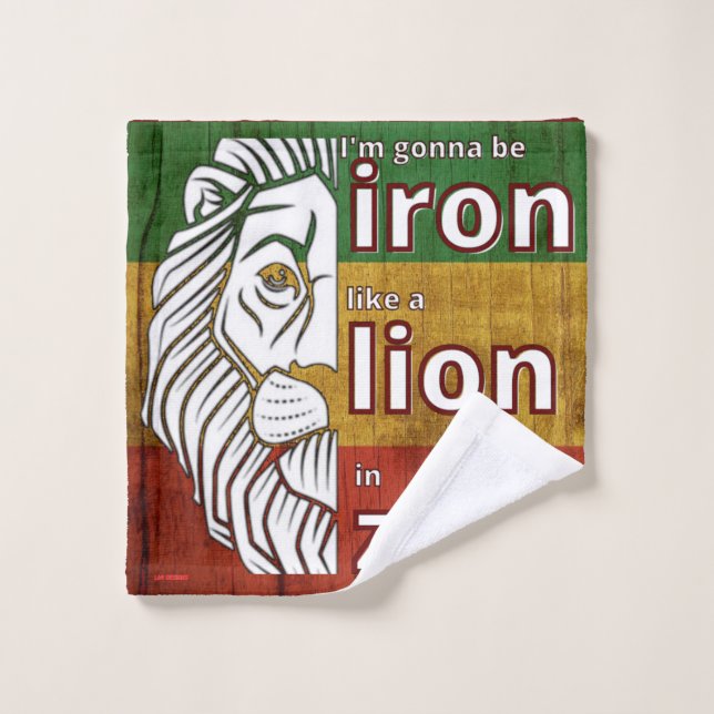juego de toallas de baño "LEÓN DE HIERRO" (Toallita)