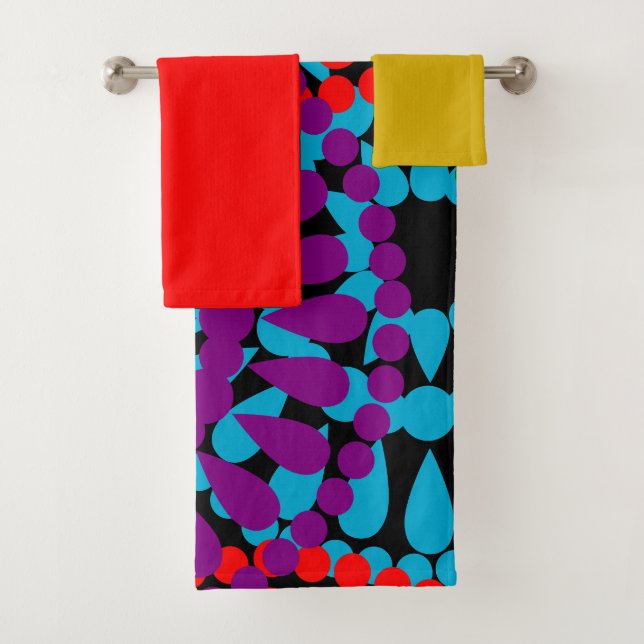 Juego de toallas de baño para círculos grandes (In situ)