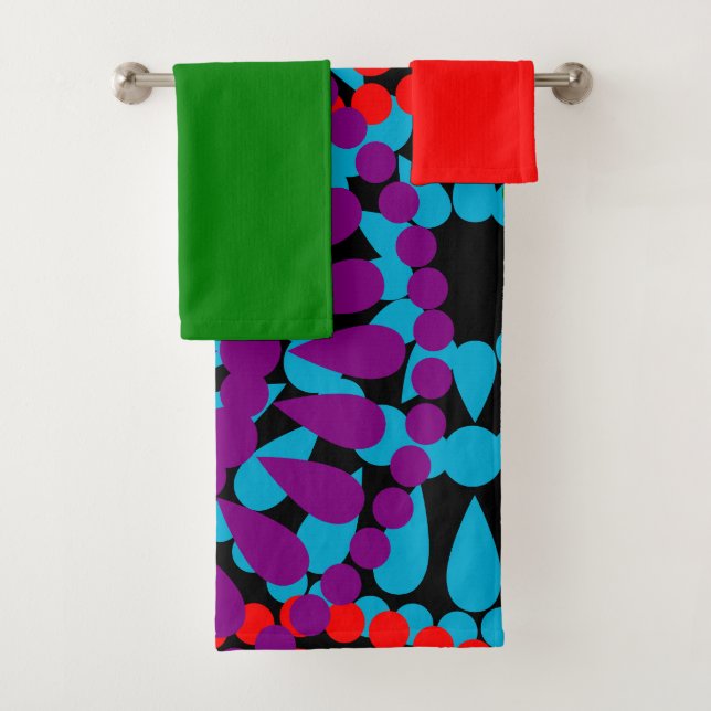 Juego de toallas de baño para círculos grandes (In situ)