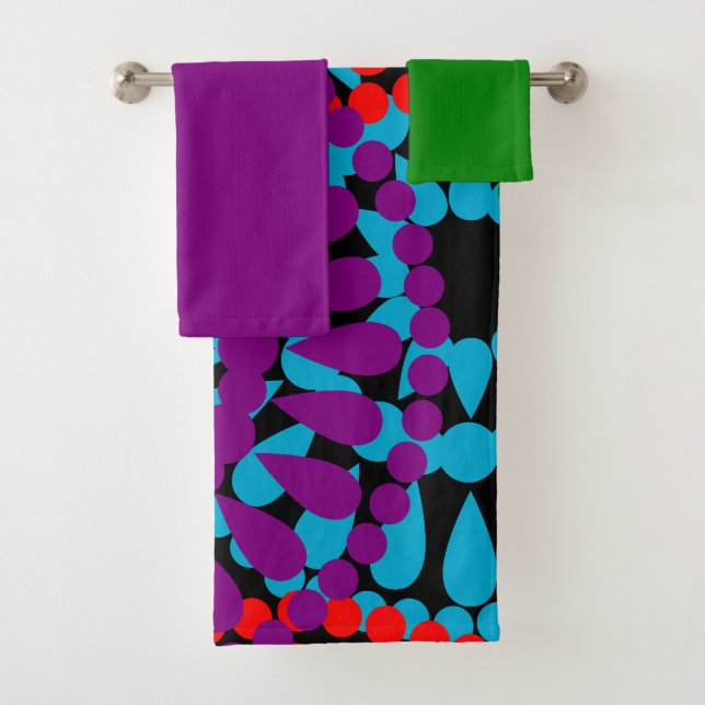 Juego de toallas de baño para círculos grandes (In situ)