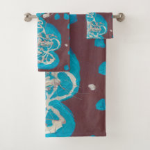 Juego de toallas de baño para el mundo del amor