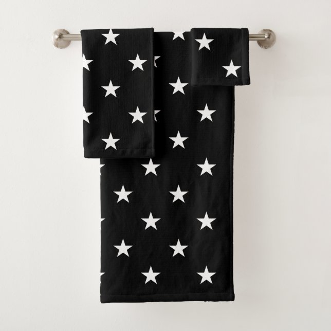 Juego de toallas de baño para estrellas grandes y  (In situ)