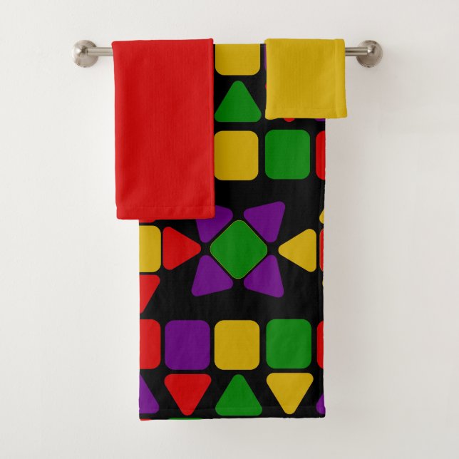 Juego de toallas de baño para flores (In situ)