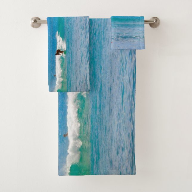 Juego de toallas de baño para la pesca, la navegac (In situ)