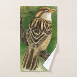 Juego de toallas de baño para pájaro