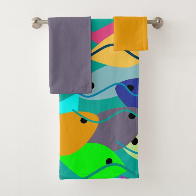 Juego de toallas de baño para peces (In situ)