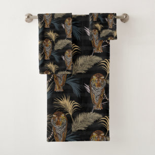 Juego de toallas de baño para tigres