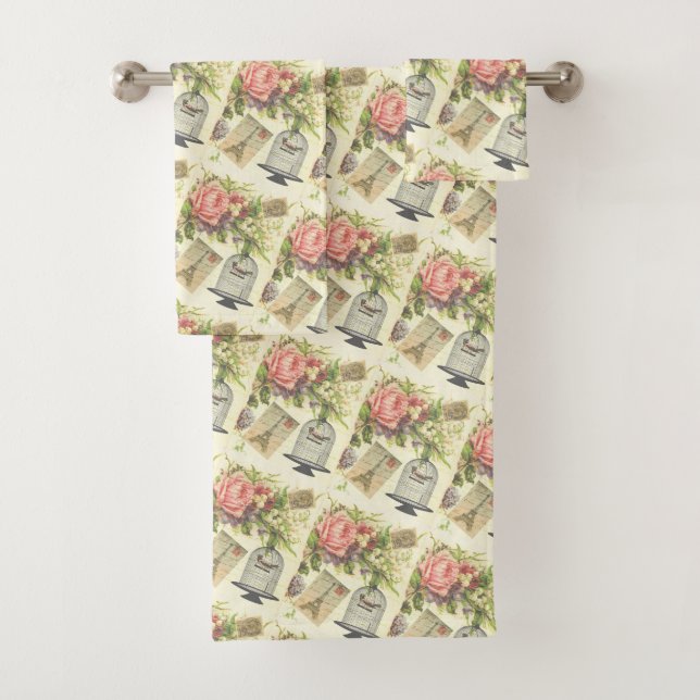 Juego de toallas de baño París de estilo antiguo (In situ)