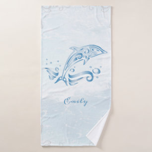 Juego de toallas de baño personalizadas para delf