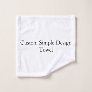 Juego de toallas de baño personalizadas simples pr