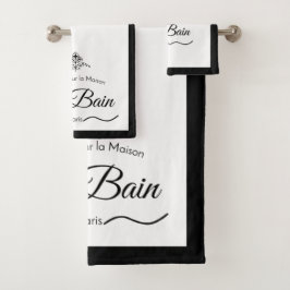 Juego de toallas de baño rediseñado