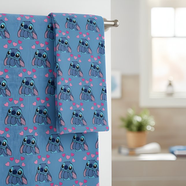 Juego de Toallas de Baño Stitch (Subido por el creador)