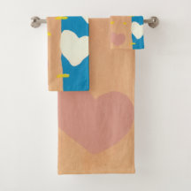 Juego de toallas de baño Viento de Amor