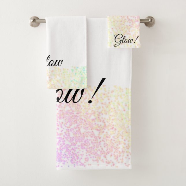 Juego de toallas de brillo (In situ)