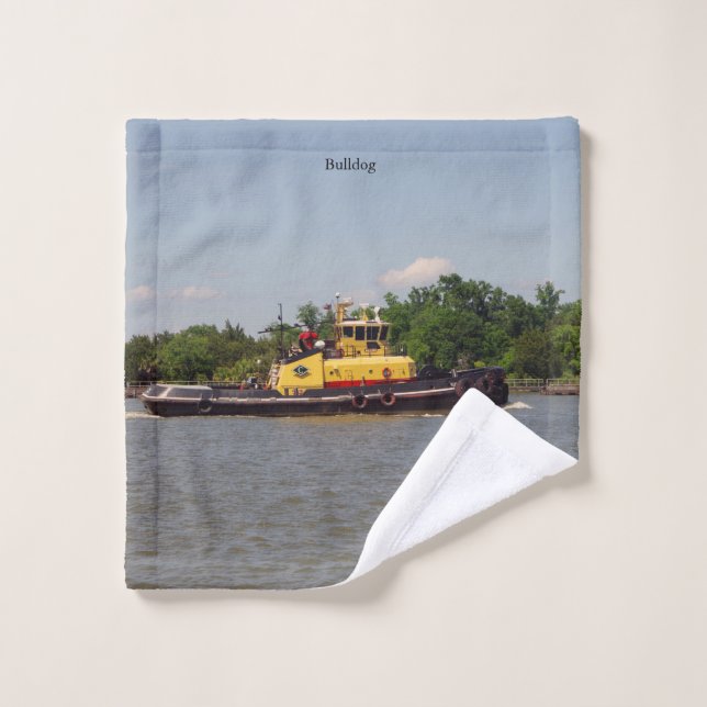 juego de toallas de bulldog (Toallita)