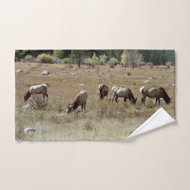 Juego de toallas de elk (Toalla de mano)