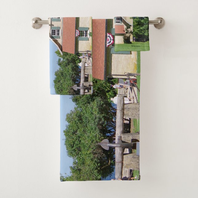 Juego de toallas de faro Eagle Bluff (In situ)