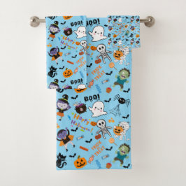 Juego de toallas de Halloween