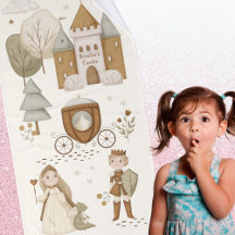 Juego de toallas de princesa de hadas de comercio